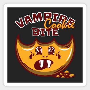 Vampire Cookie Bite Sticker